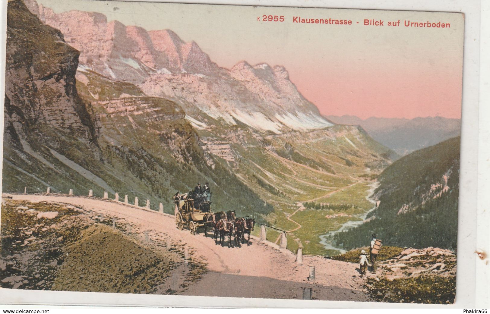 KLAAUSENSTRASSE BLICK AUF URNERBODEN - Autres & Non Classés