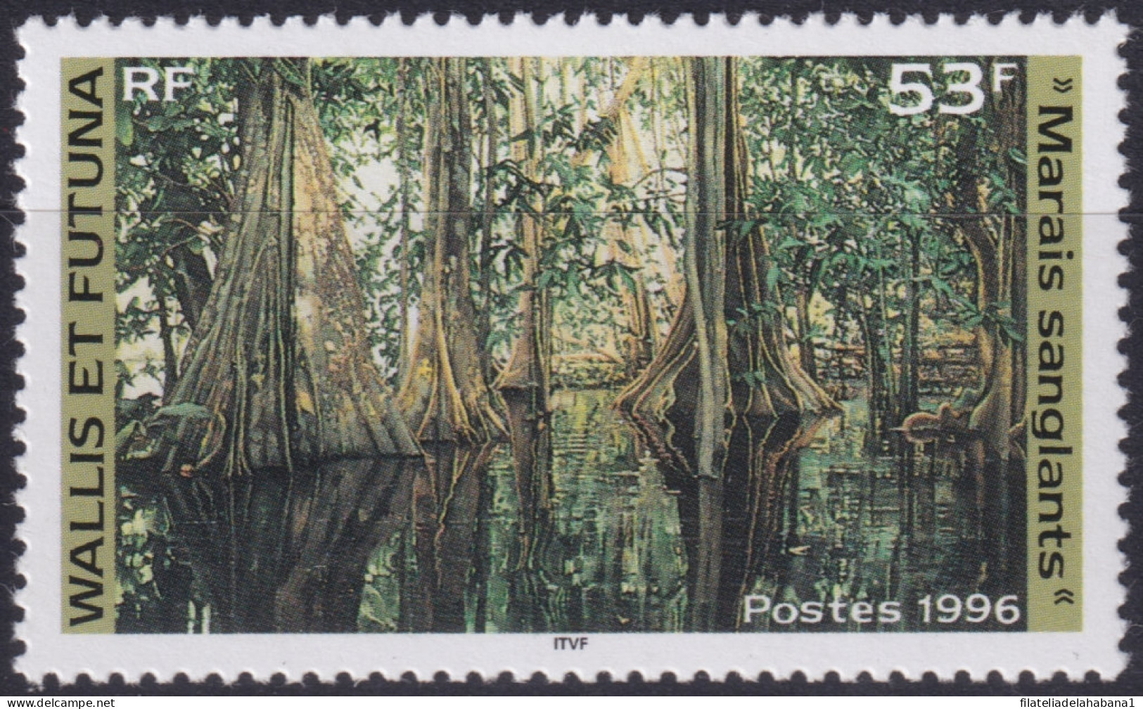 F-EX49228 WALLIS ET FUTUNA MNH 1996 TREE MANGLAR.  - Bomen