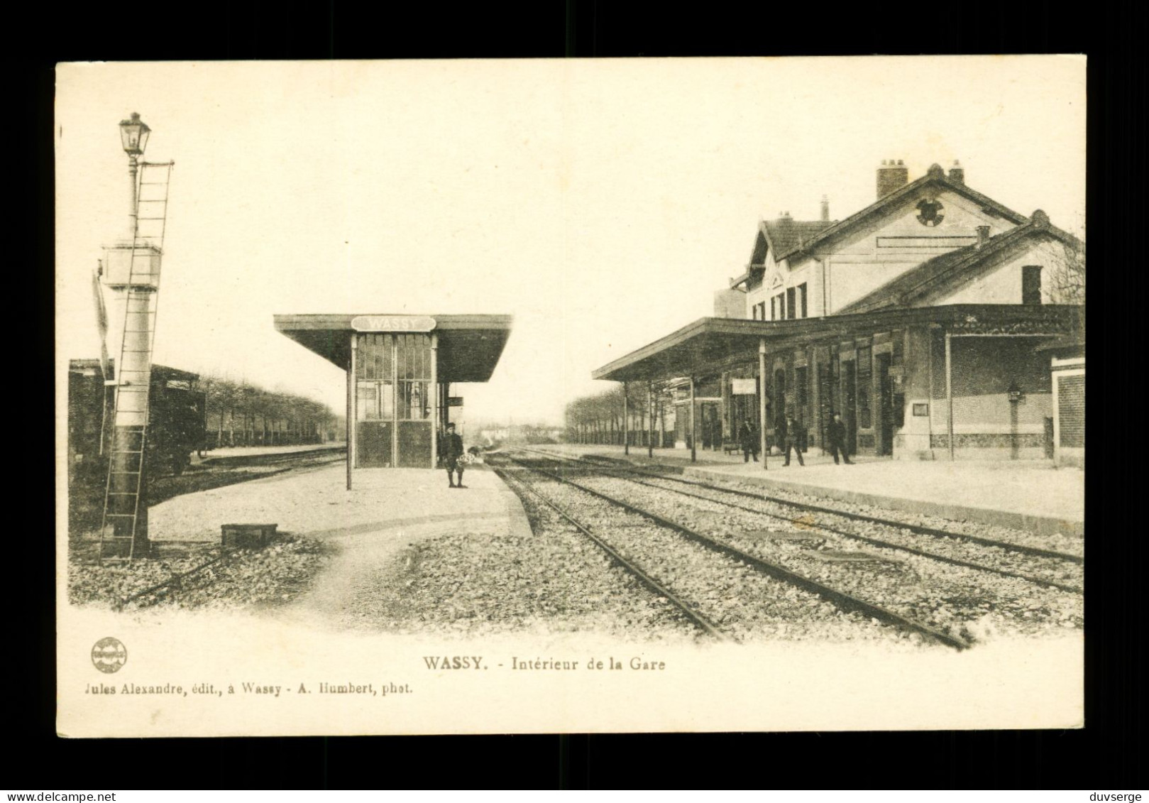 52 Haute Marne Wassy Interieur De La Gare - Wassy