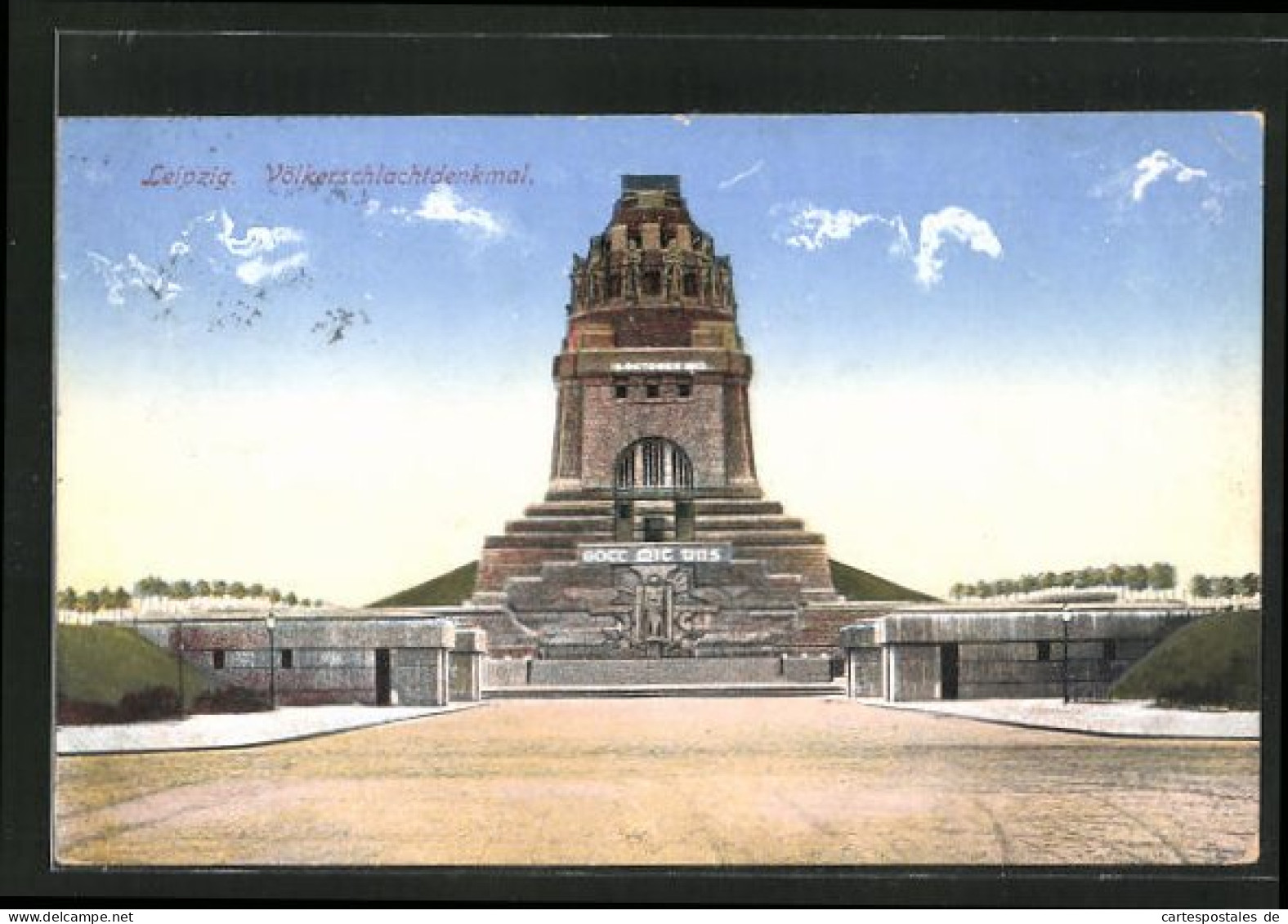 AK Leipzig, Völkerschlachtdenkmal  - Monumenten