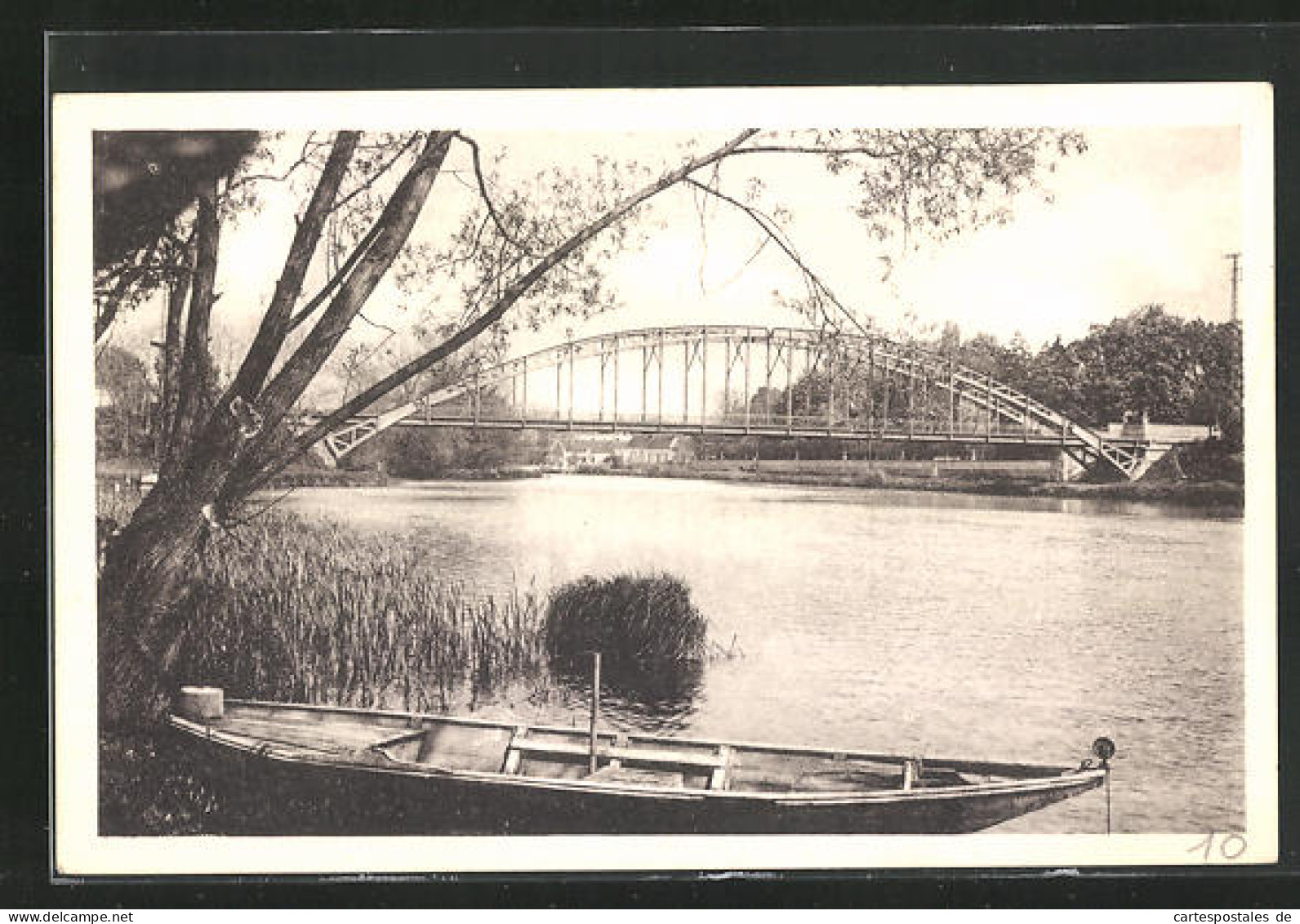 CPA Monèteau, Le Pont Et L`Yonne  - Pont Sur Yonne
