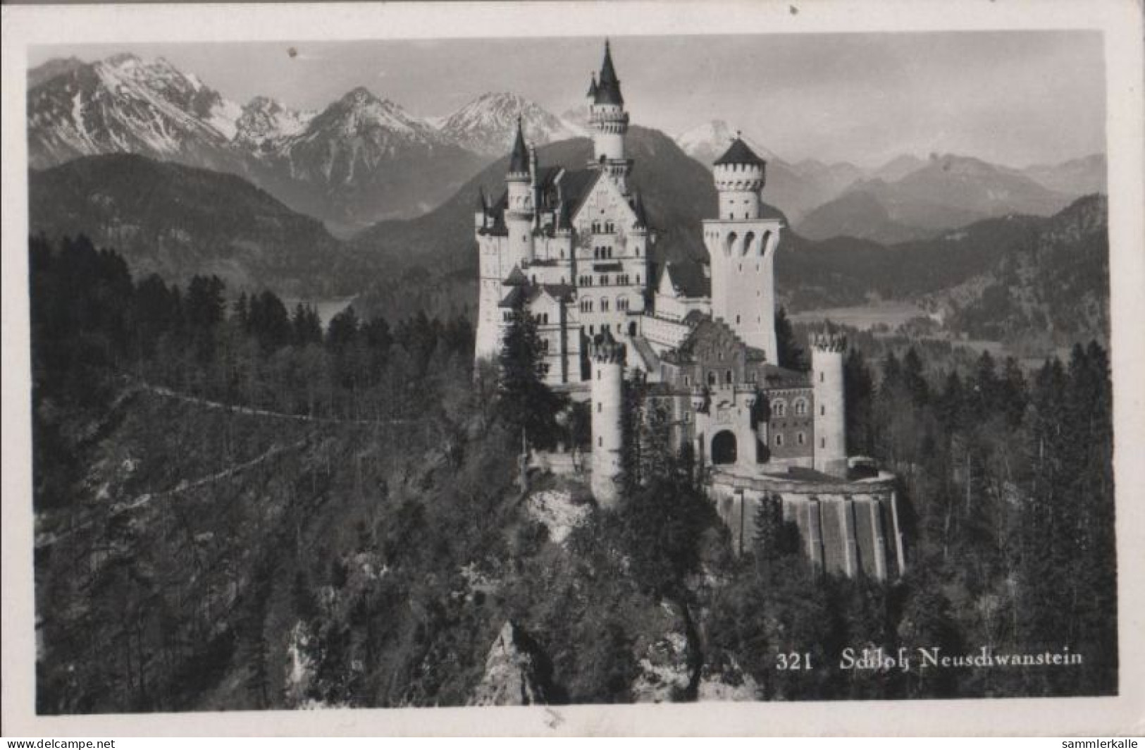 61176 - Schwangau Neuschwanstein - 1950 - Füssen