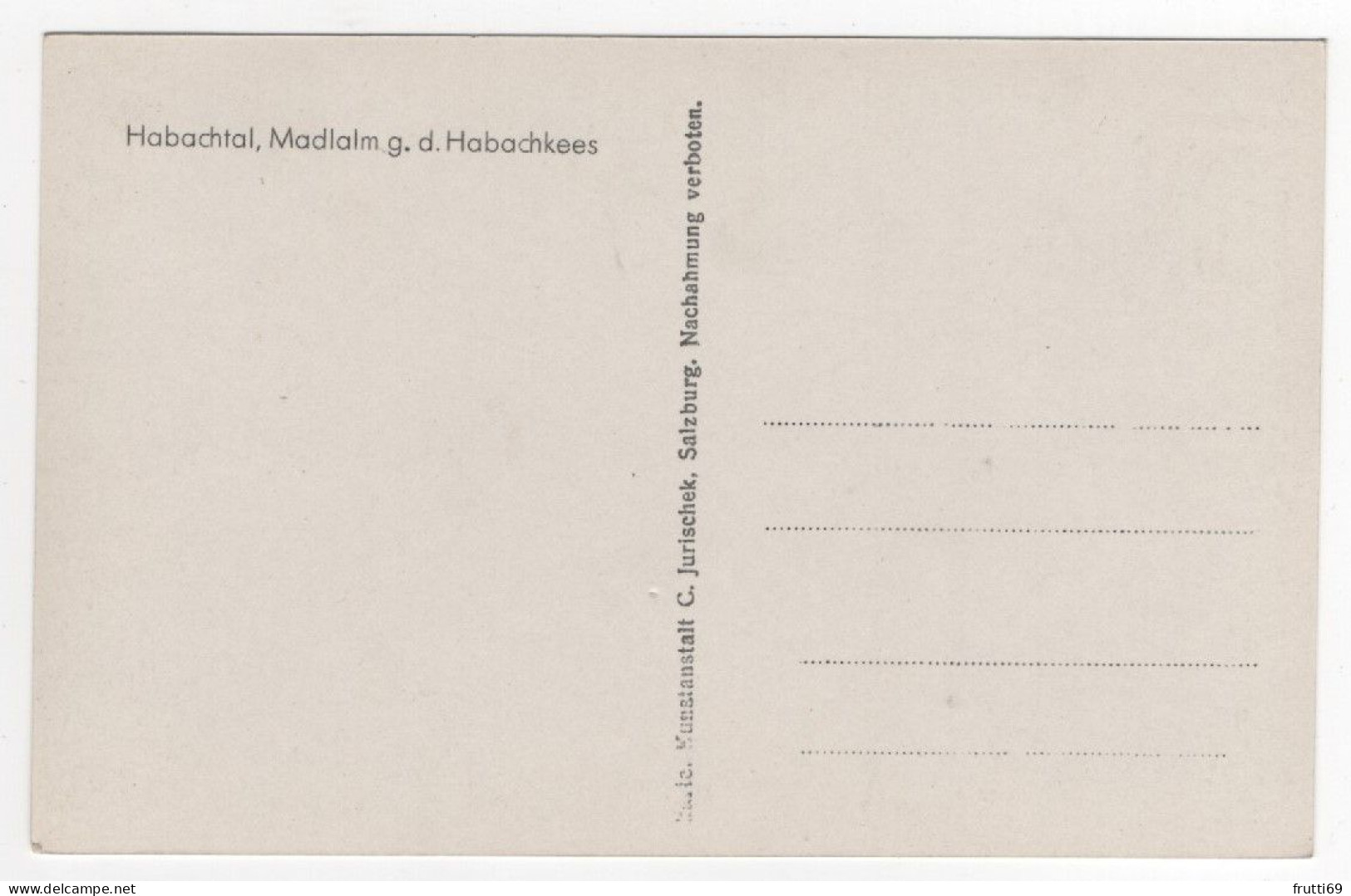 AK 212163 AUSTRIA - Habachtal Madlalm G. D. Habachkees - Zillertal