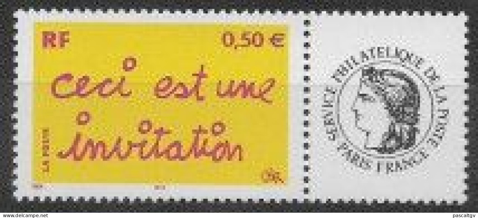 FRANCE - 2004 - Personnalisé - N° 3636A ** (cote 5.00) - Luxe - Unused Stamps