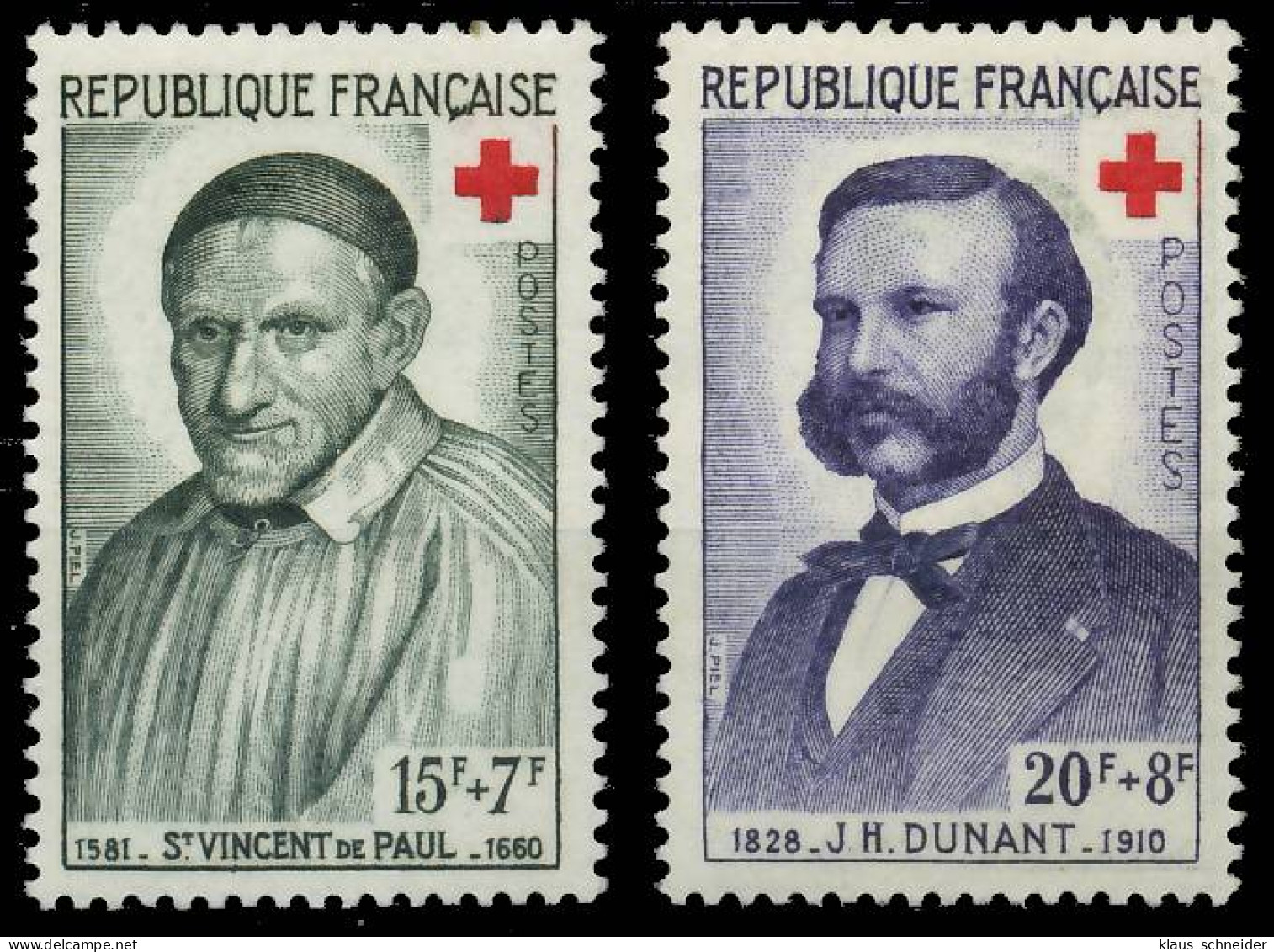 FRANKREICH 1958 Nr 1224-1225 Postfrisch SF5370E - Nuovi