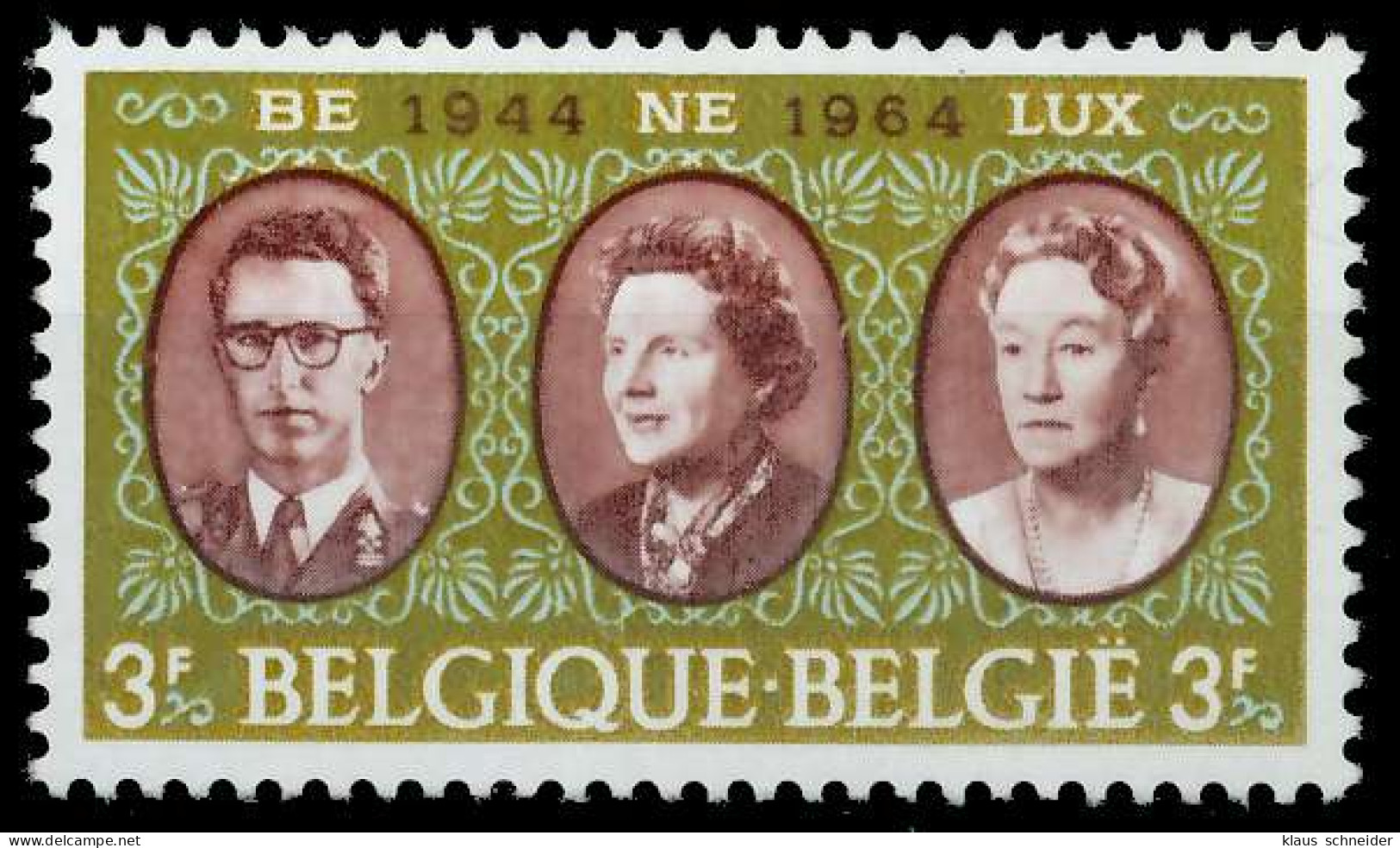BELGIEN 1964 Nr 1366 Postfrisch S20E142 - Unused Stamps
