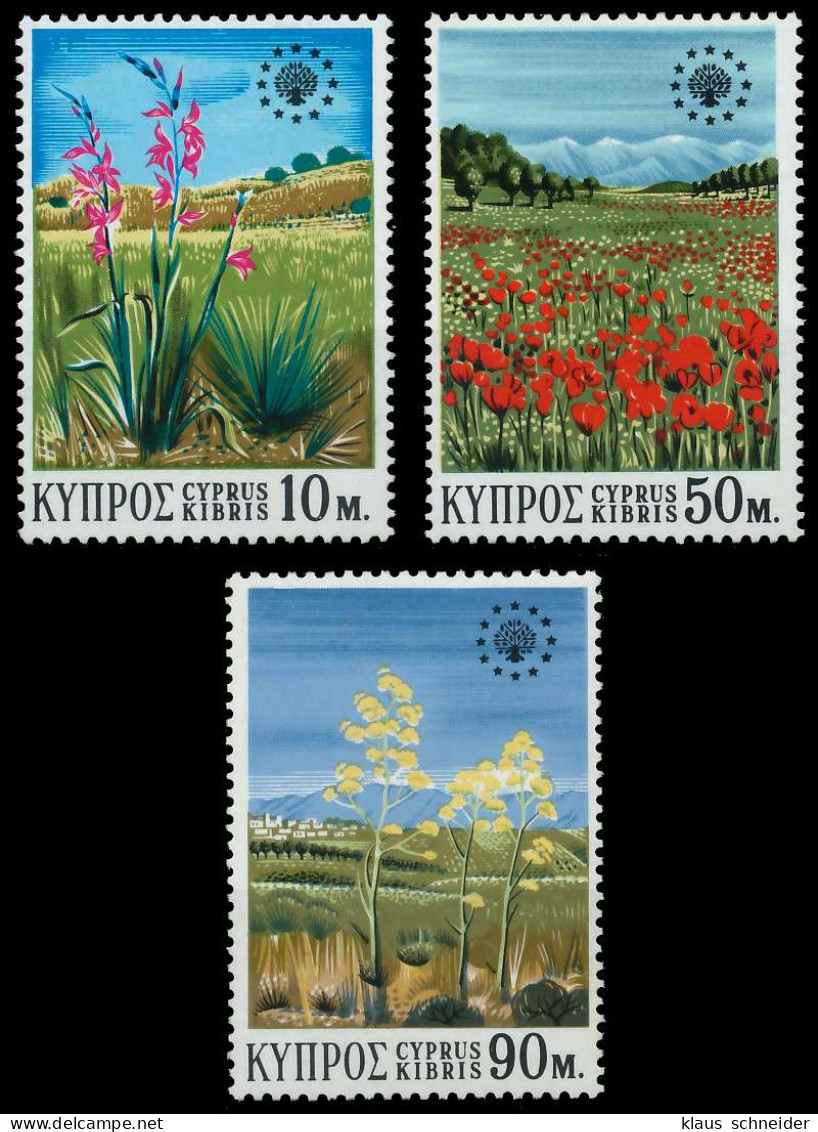 ZYPERN 1970 Nr 335-337 Postfrisch S216CEA - Unused Stamps