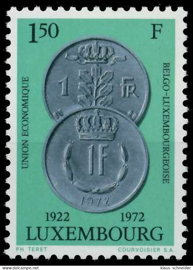 LUXEMBURG 1972 Nr 841 Postfrisch S21BD46 - Ungebraucht
