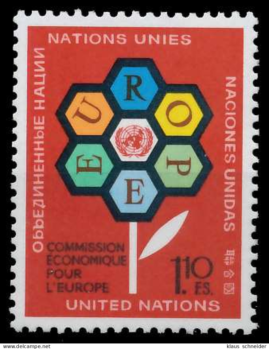 UNO GENF 1972 Nr 27 Postfrisch S21BE0A - Other & Unclassified
