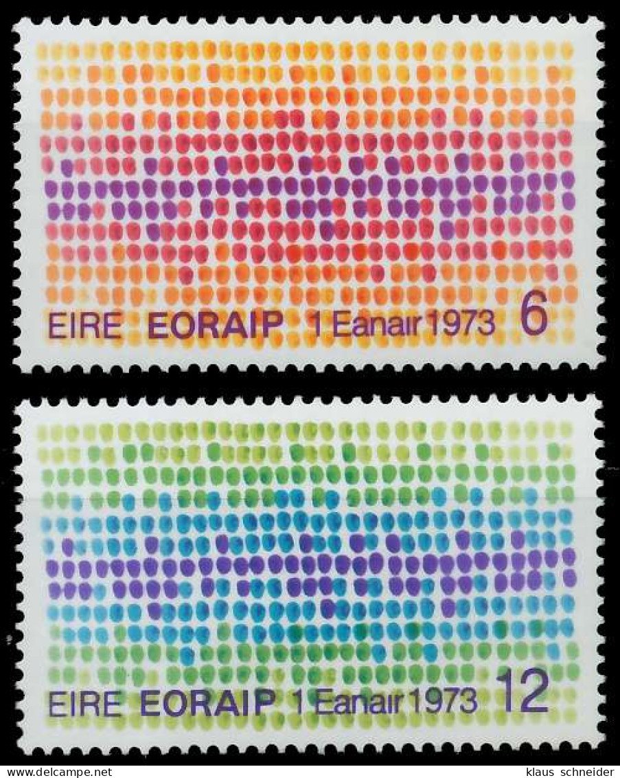 IRLAND 1973 Nr 287-288 Postfrisch S21BF3A - Unused Stamps