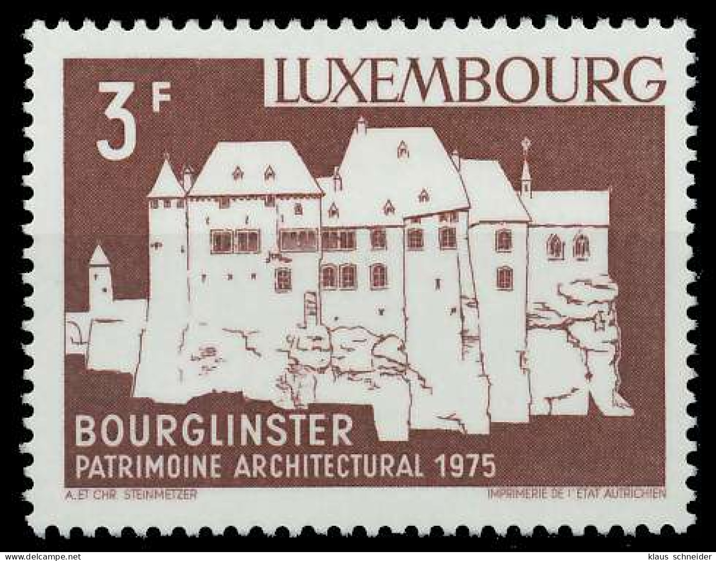 LUXEMBURG 1975 Nr 901 Postfrisch X5EB0F2 - Ungebraucht