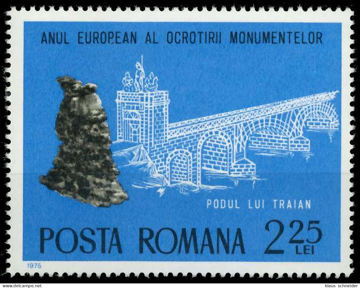 RUMÄNIEN 1975 Nr 3272 Postfrisch S21C4BE - Unused Stamps