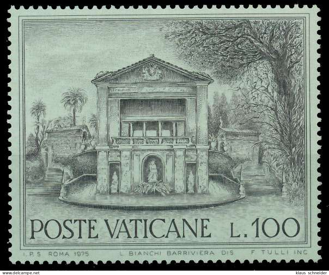 VATIKAN 1975 Nr 661 Postfrisch S21FCF2 - Unused Stamps
