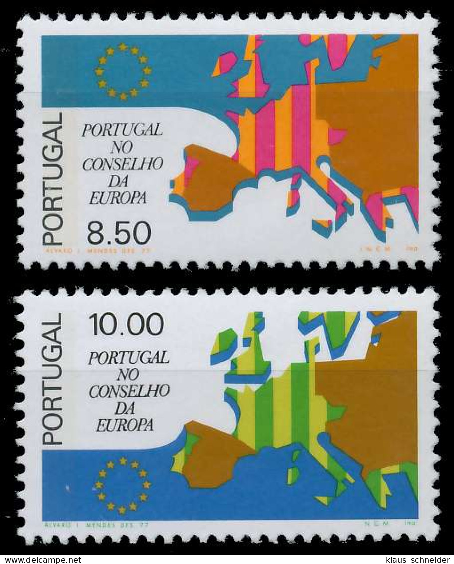 PORTUGAL 1977 Nr 1348-1349 Postfrisch S21FEEA - Unused Stamps