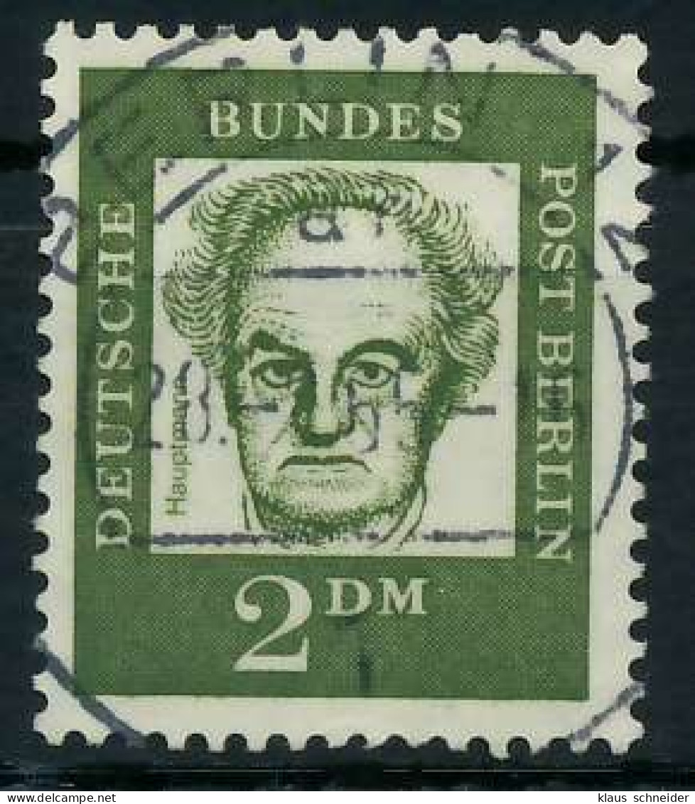 BERLIN DS BED. DEUTSCHE Nr 213 Zentrisch Gestempelt X6423EA - Used Stamps