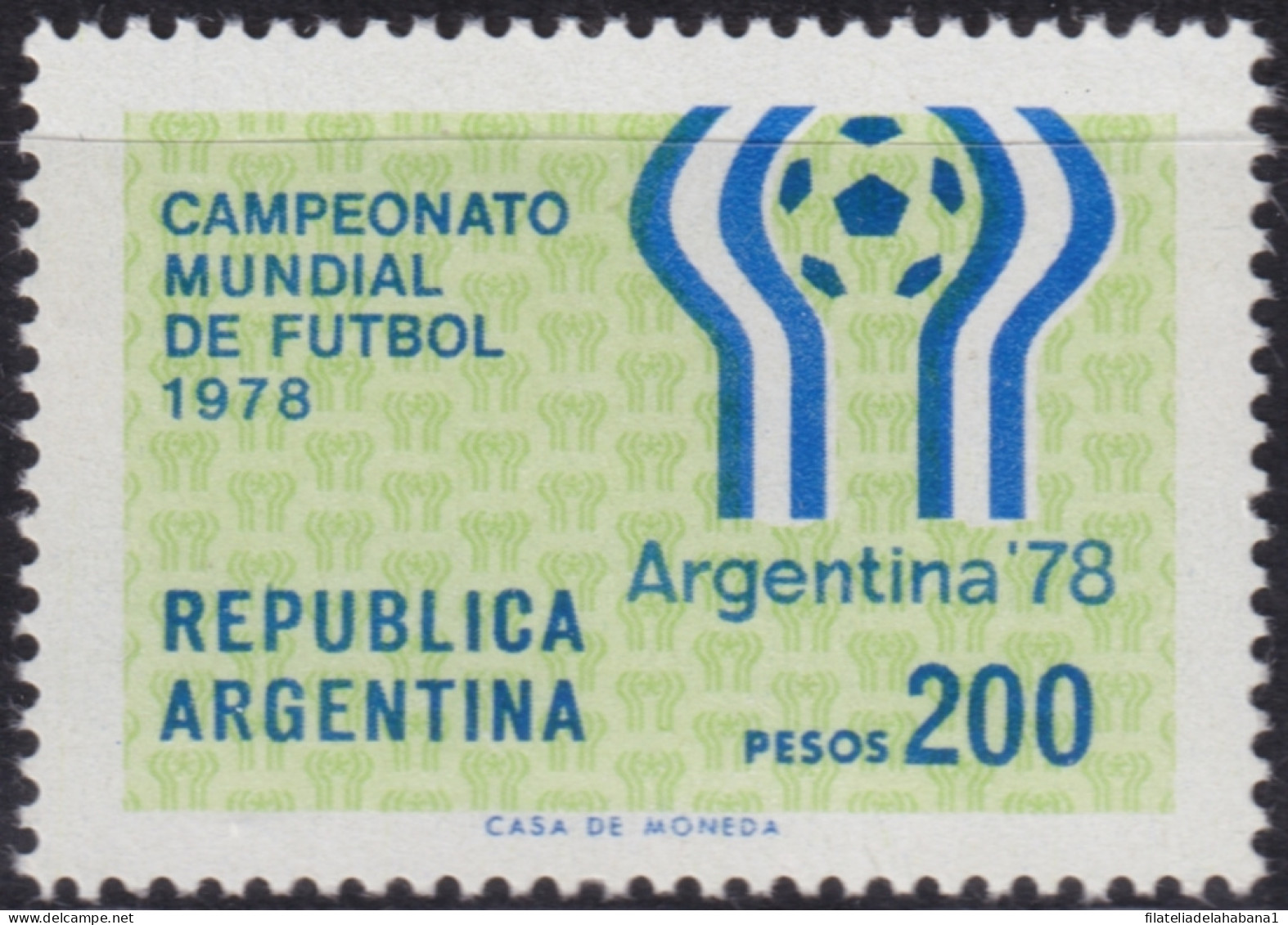 F-EX48296 ARGENTINA MNH 1978 WORLD CUP CHAMPIONSHIP SOCCER FOOTBALL.   - 1978 – Argentina