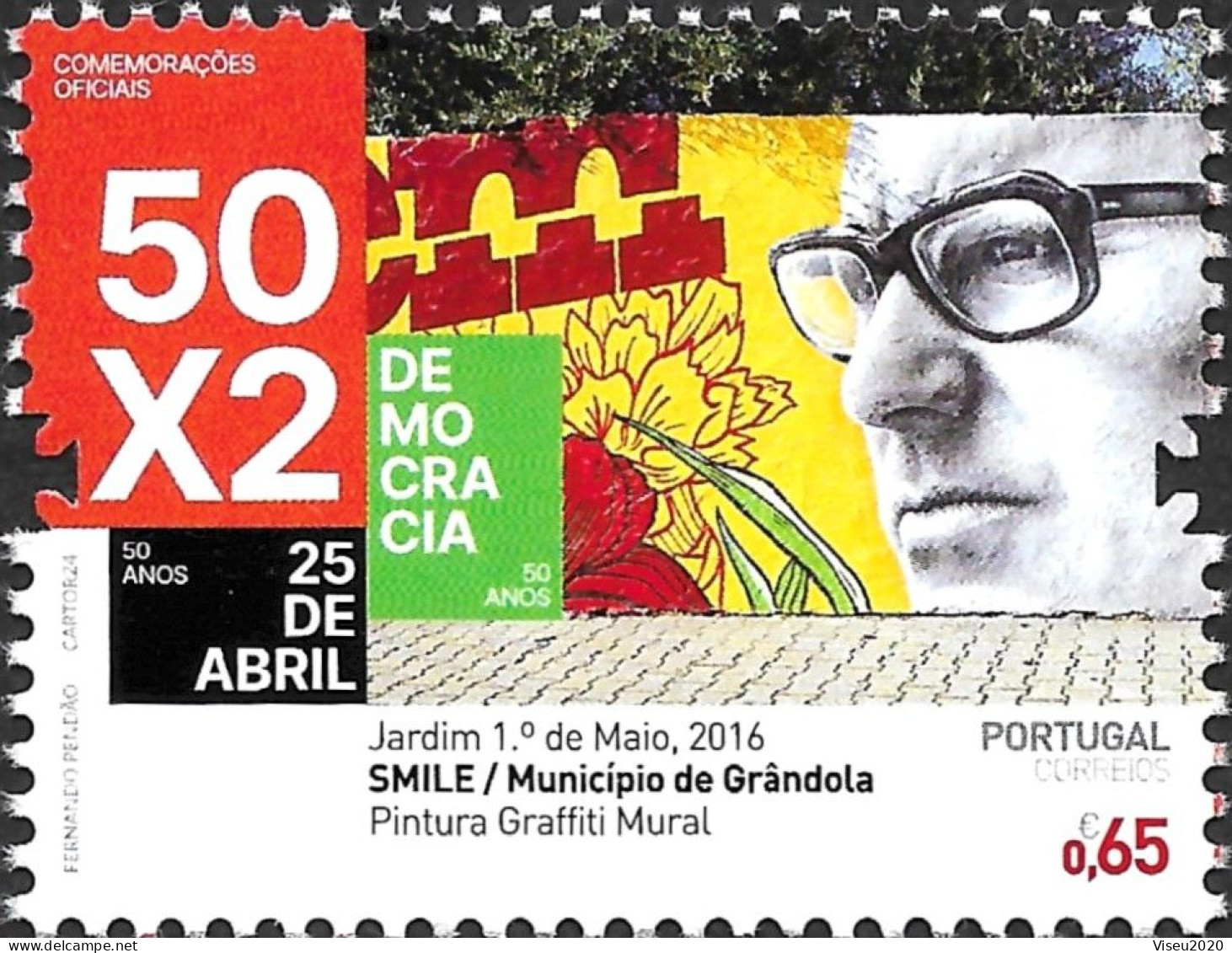 Portugal 2024 - 50 Anos Do 25 De Abril De 1974 - Selos Do Bloco - Neufs