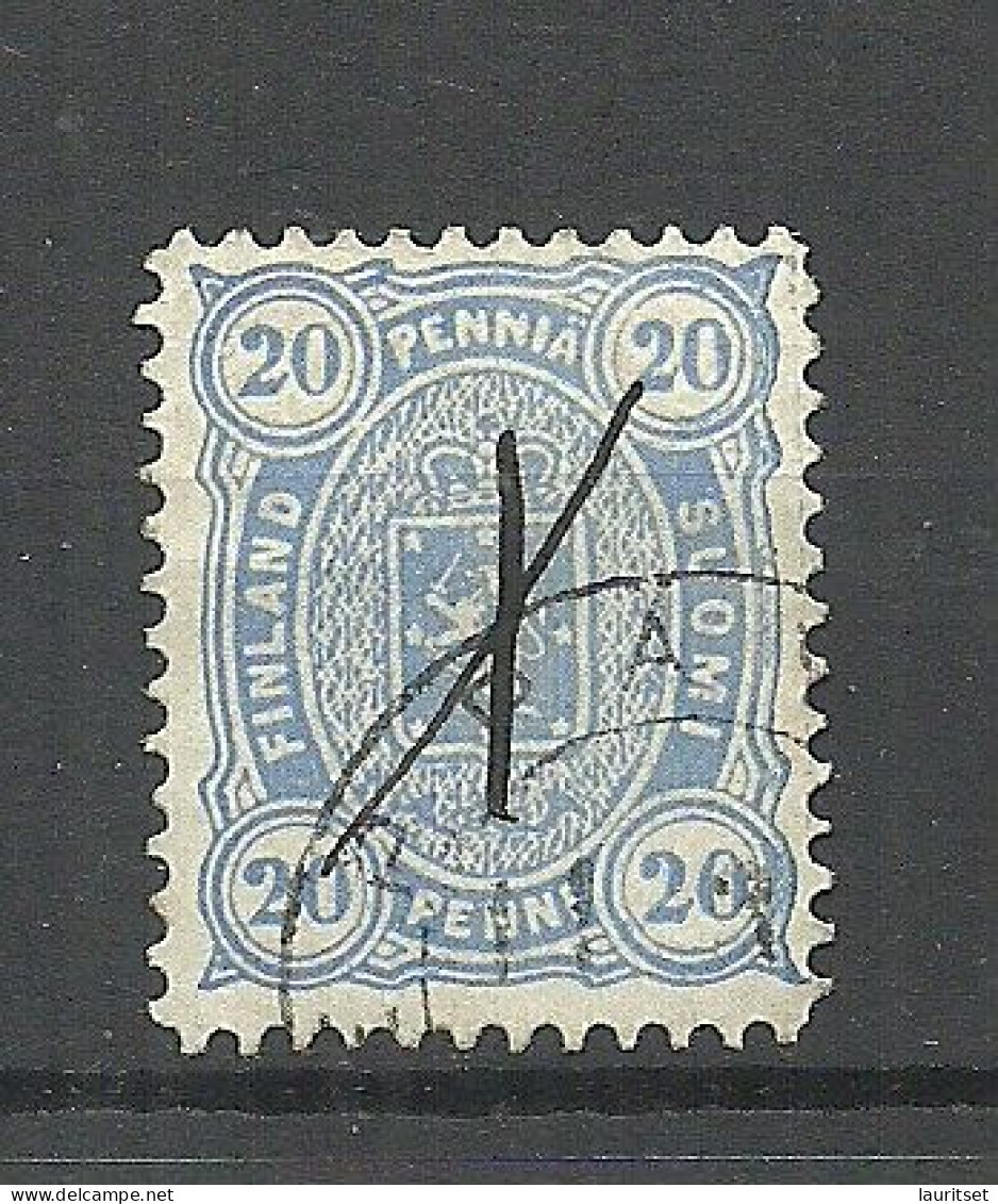 FINLAND FINNLAND 1881/82 Michel 16 B O - Used Stamps