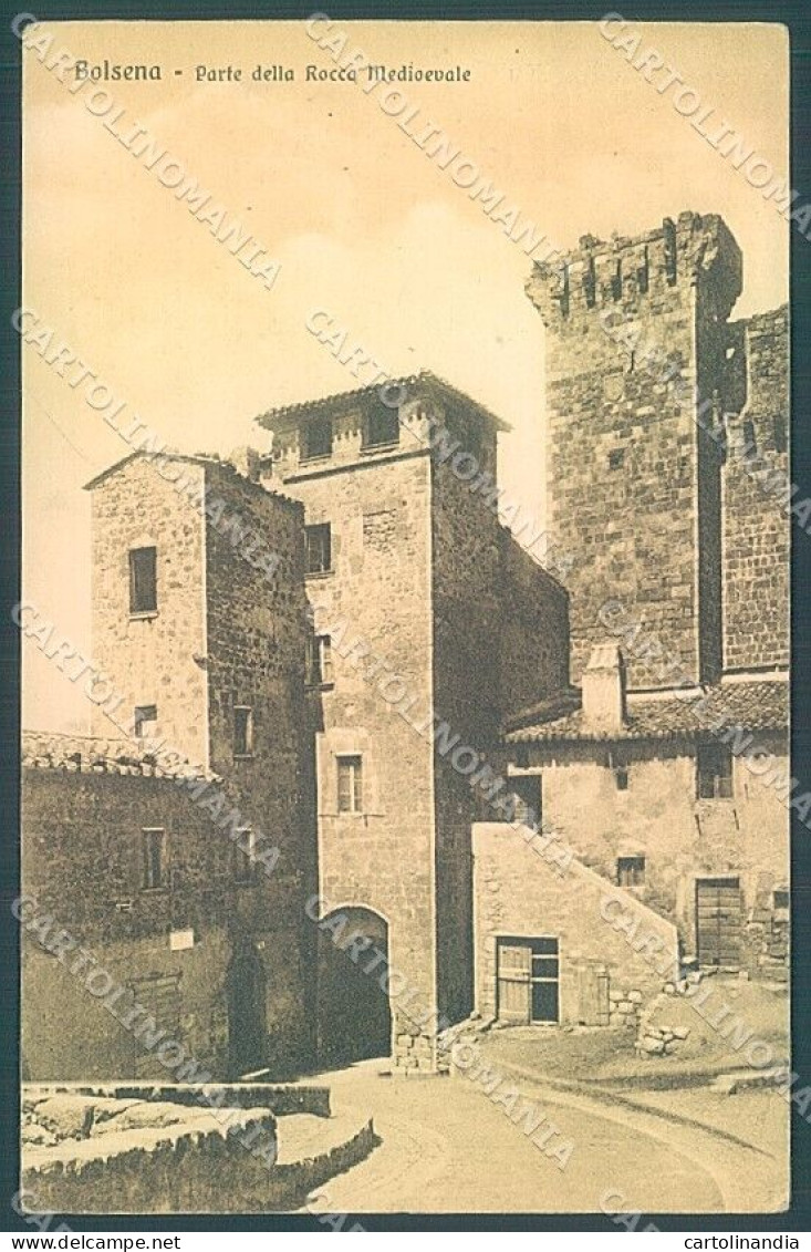 Viterbo Bolsena Rocca Medioevale Brunner 15760 Cartolina JK4353 - Viterbo