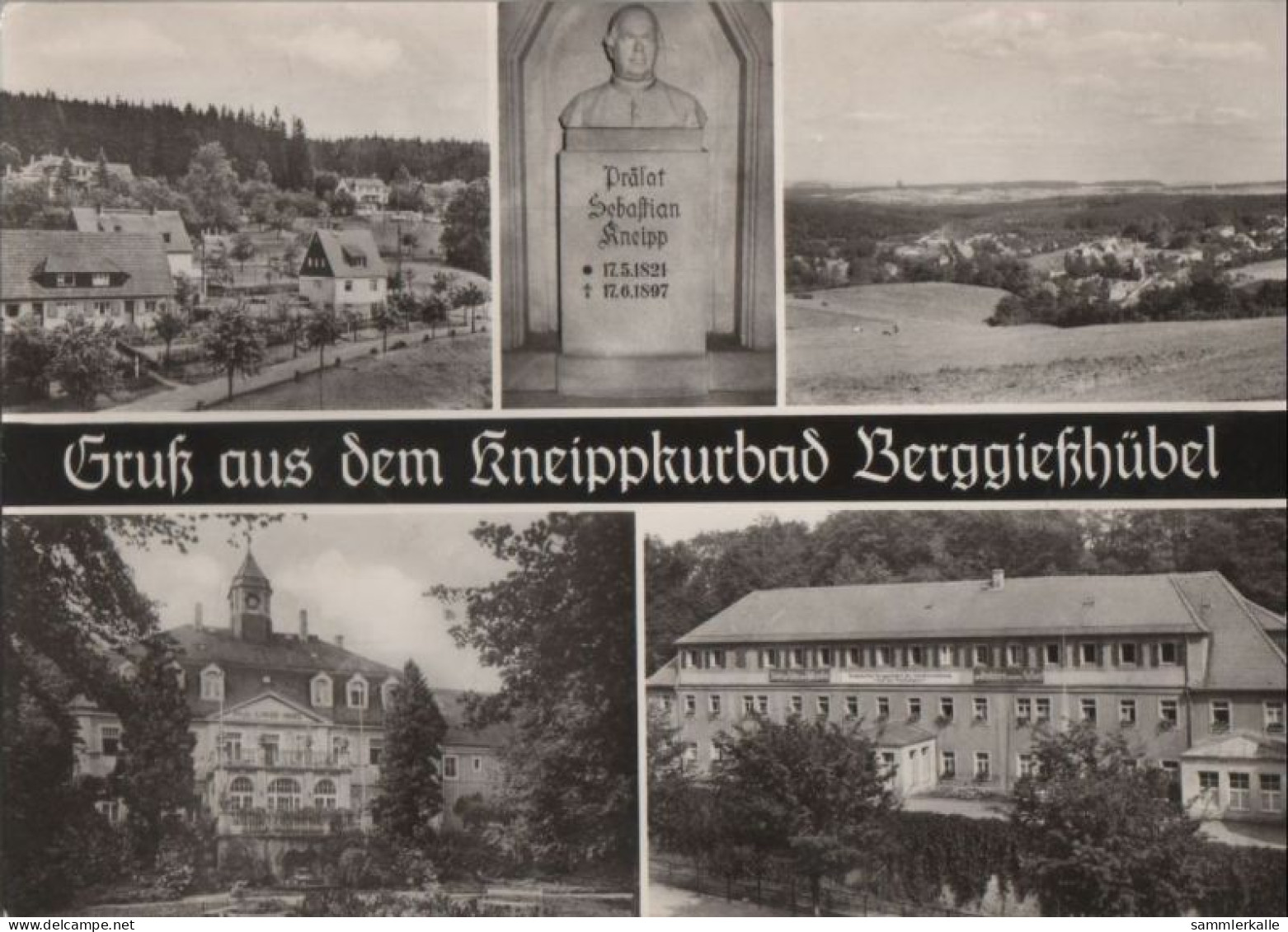 81503 - Berggiesshübel - Mit 5 Bildern - 1977 - Bad Gottleuba-Berggiesshuebel