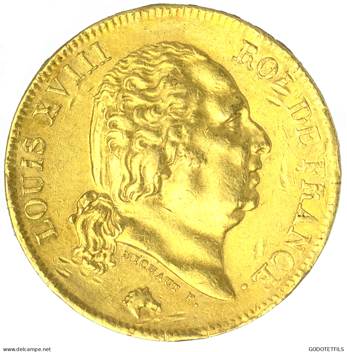 Louis XVIII-40 Francs 1816 Perpignan - 40 Francs (gold)