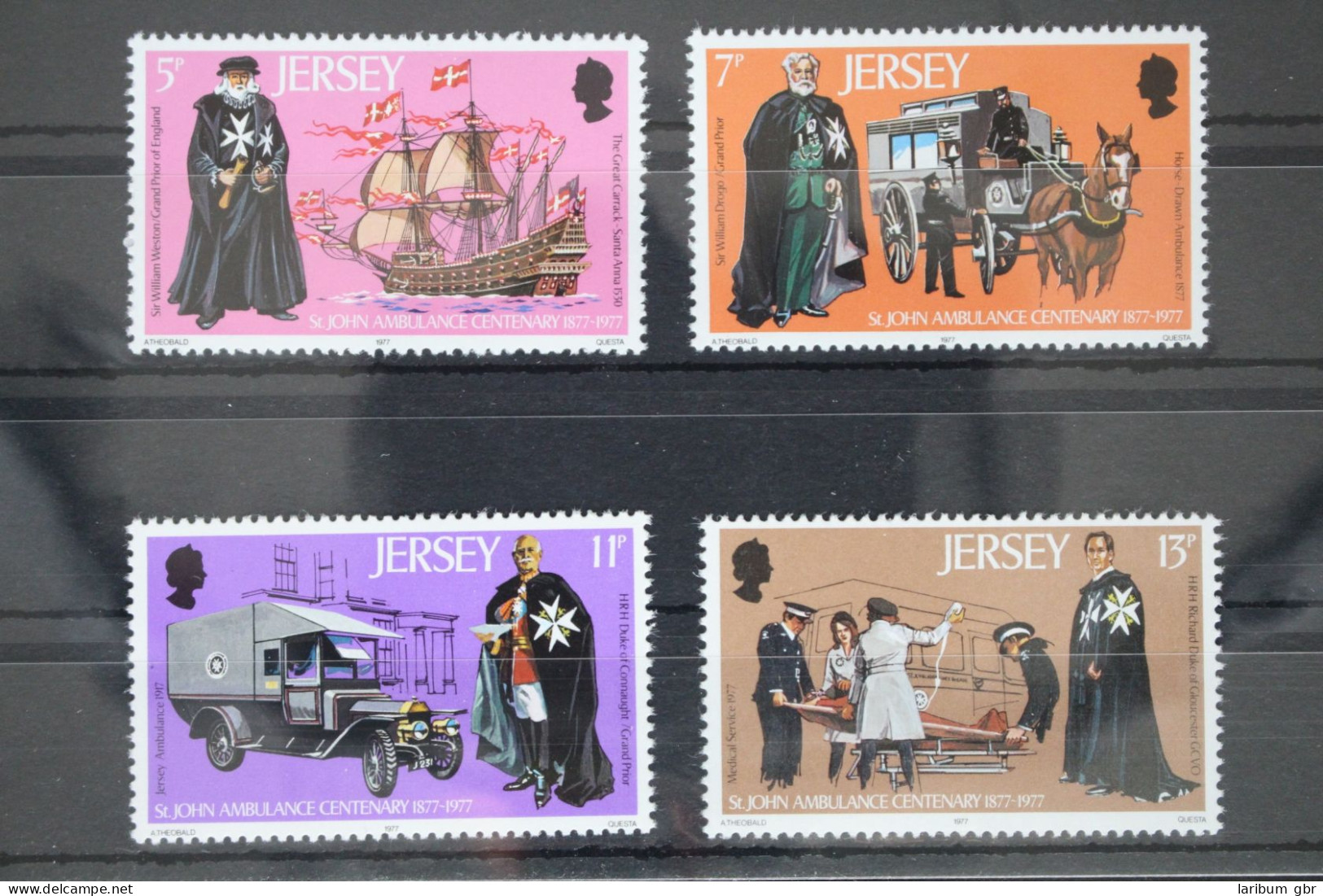 Großbritannien Jersey 164-167 Postfrisch #FC081 - Jersey