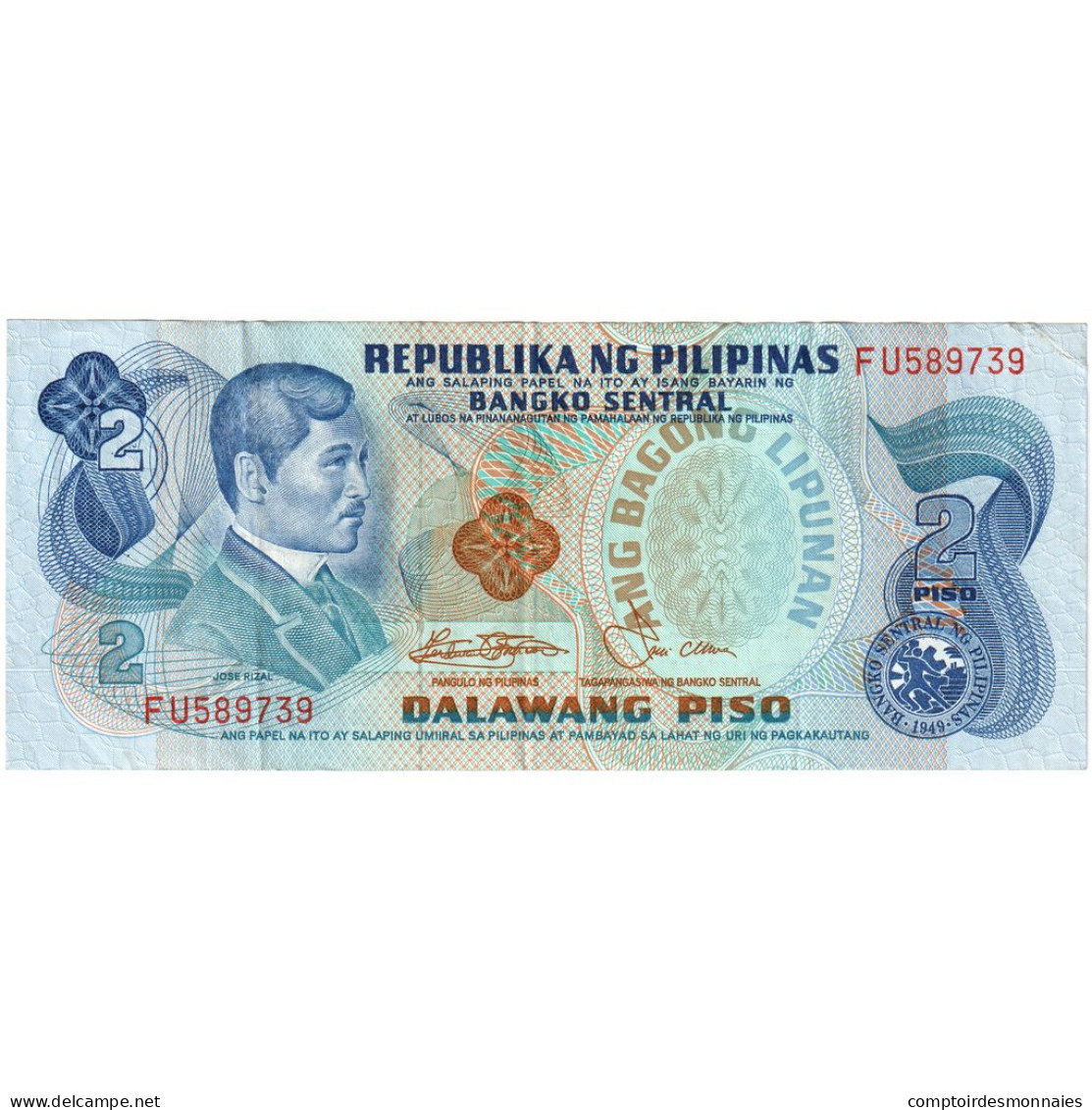 Philippines, 2 Piso, KM:166a, NEUF - Filippijnen