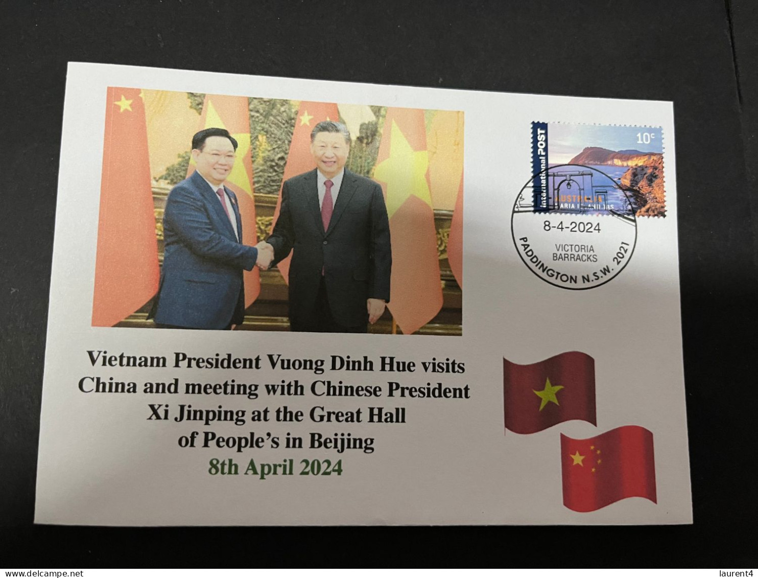 11-4-2024 (41 Z 37) Vietnam President Vuong Dinh Hue Meet With Chinese President Xi Jinping During Visit To China - Altri & Non Classificati