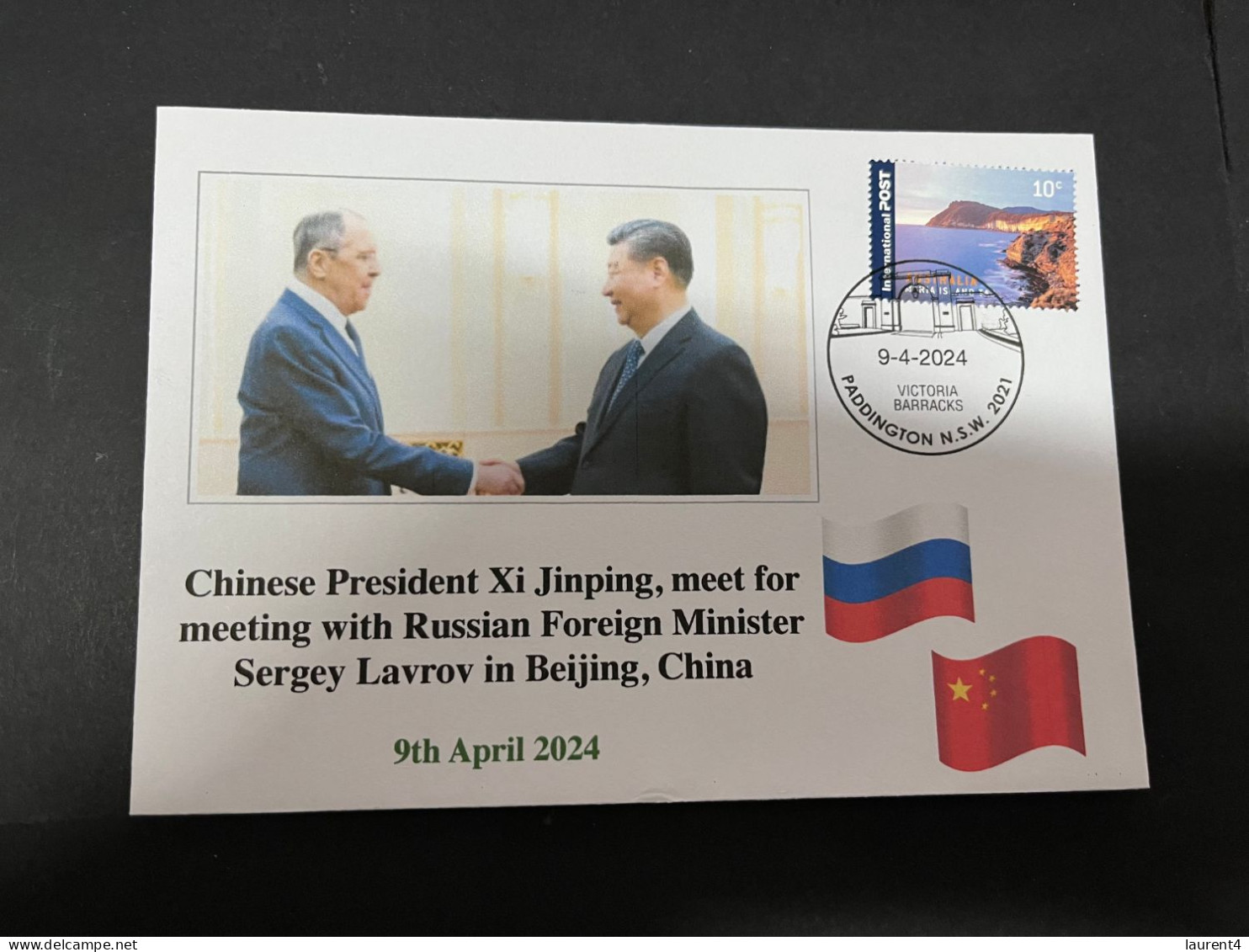 11-4-2024 (41 Z 37) Russia F.M Sergey Lavrov Meet With Chinese President Xi Jinping During Visit To China - Altri & Non Classificati