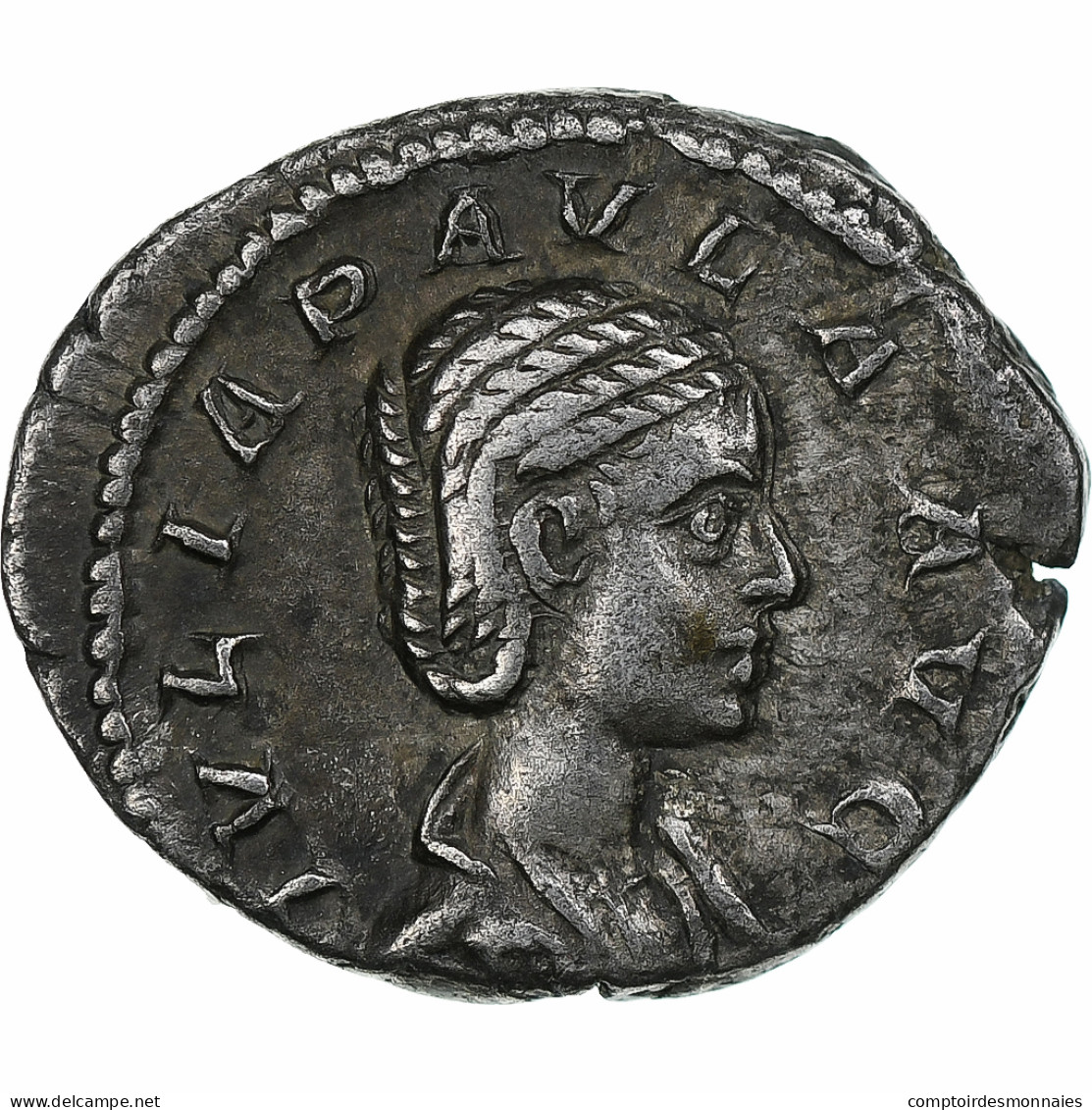 Julia Paula, Denier, 219-220, Rome, Argent, TTB+, RIC:222 - Les Sévères (193 à 235)