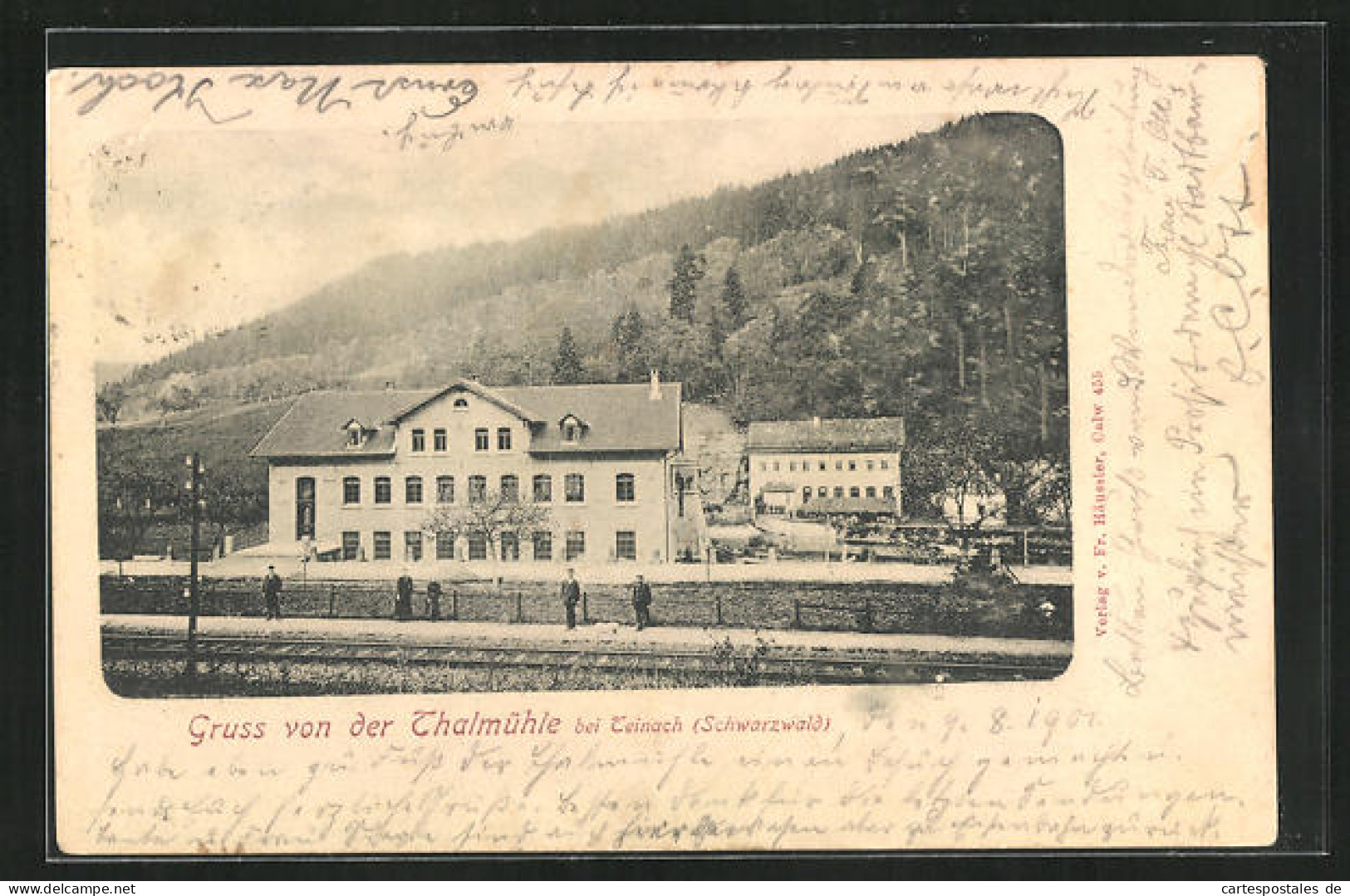 AK Teinach /Schwarzwald, Gasthaus Thalmühle  - Bad Teinach