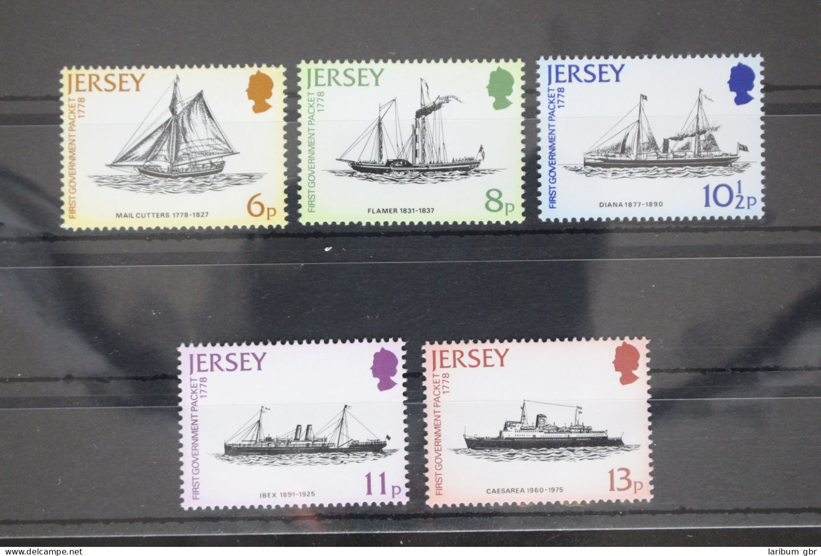 Großbritannien Jersey 187-191 Postfrisch #FC088 - Jersey