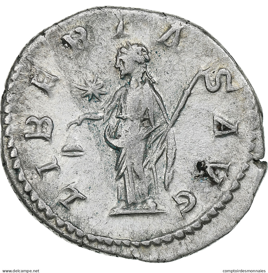 Elagabal, Denier, 218-222, Rome, Argent, TTB, RIC:107b - The Severans (193 AD Tot 235 AD)