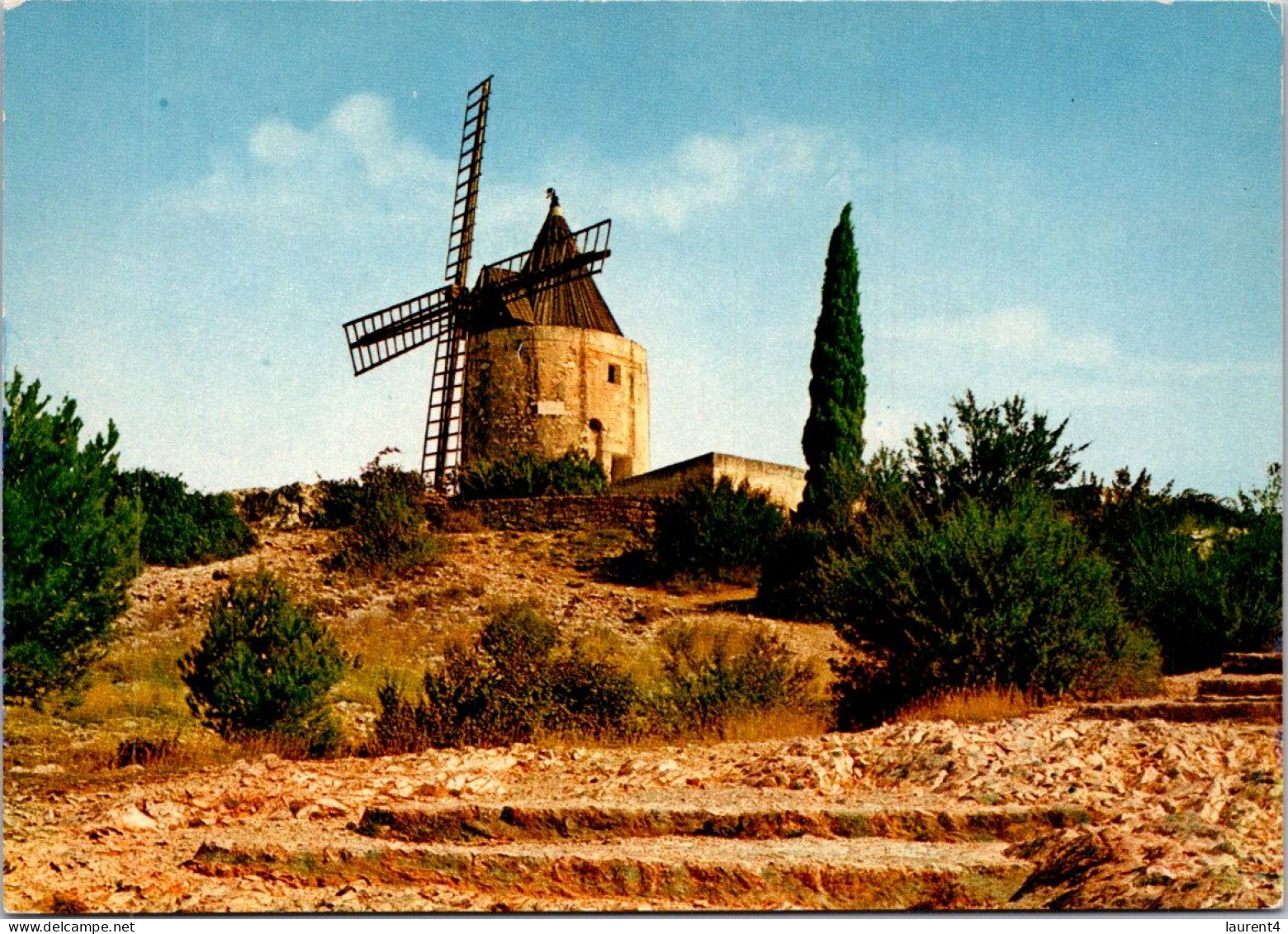 11-4-2024 (1 Z 40) France - Moulin De Fontvielle - Windmills