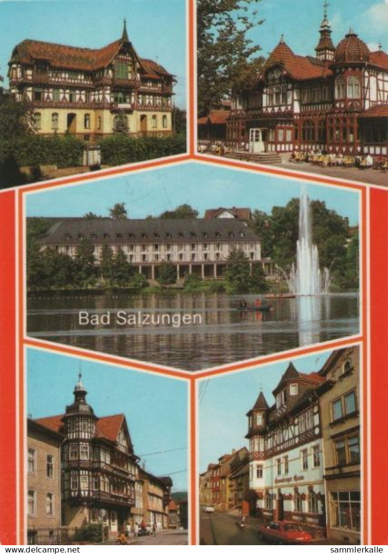 88681 - Bad Salzungen - U.a. Henneberger Haus - 1986 - Bad Salzungen