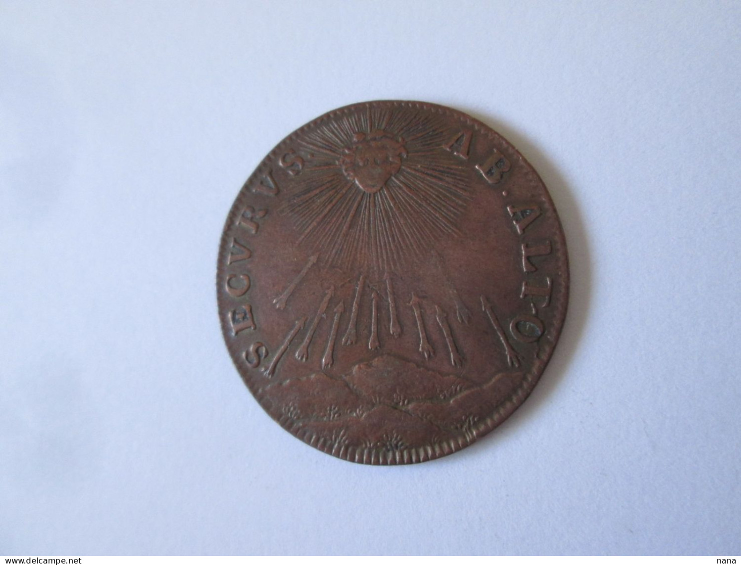 France Jeton Roi Louis XIV Graveur Nilis 1690:Securus Ab.Alto - Royaux / De Noblesse