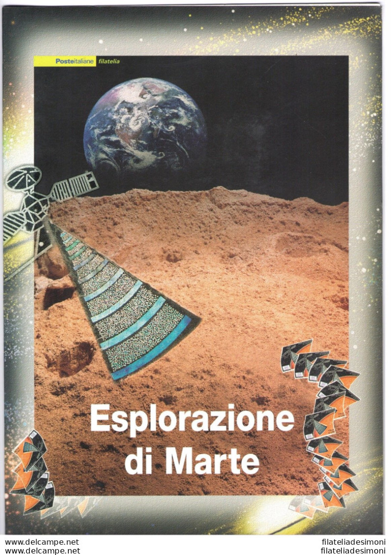 2005 Italia - Repubblica , Folder Esplorazione Di Marte MNH** - Presentation Packs