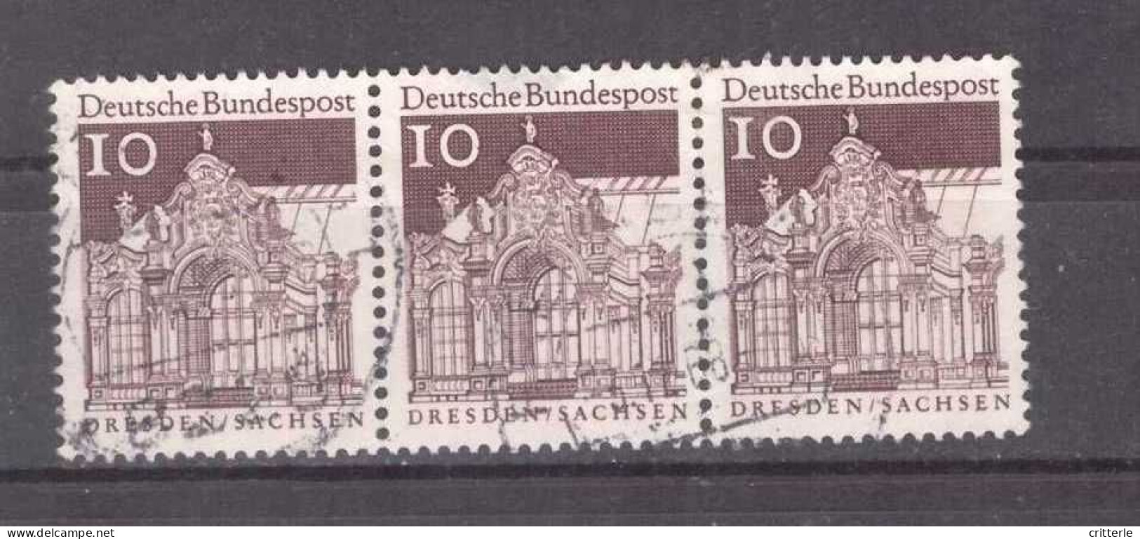 BRD Michel Nr. 490 Gestempelt (40) Waagrechter Dreier - Used Stamps