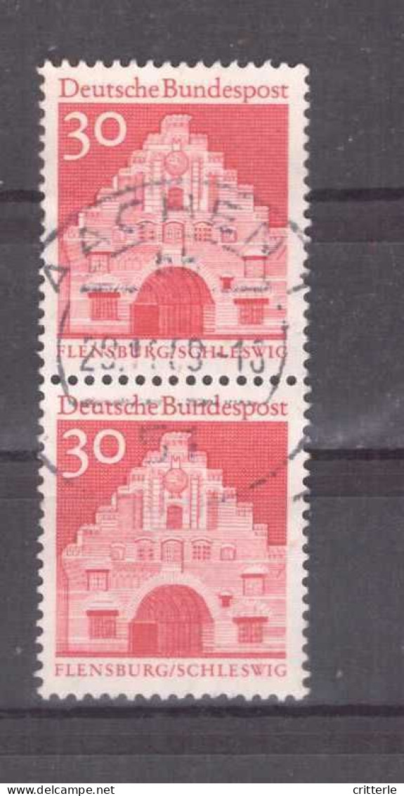 BRD Michel Nr. 493 Gestempelt (31) Senkrechtes Paar - Used Stamps