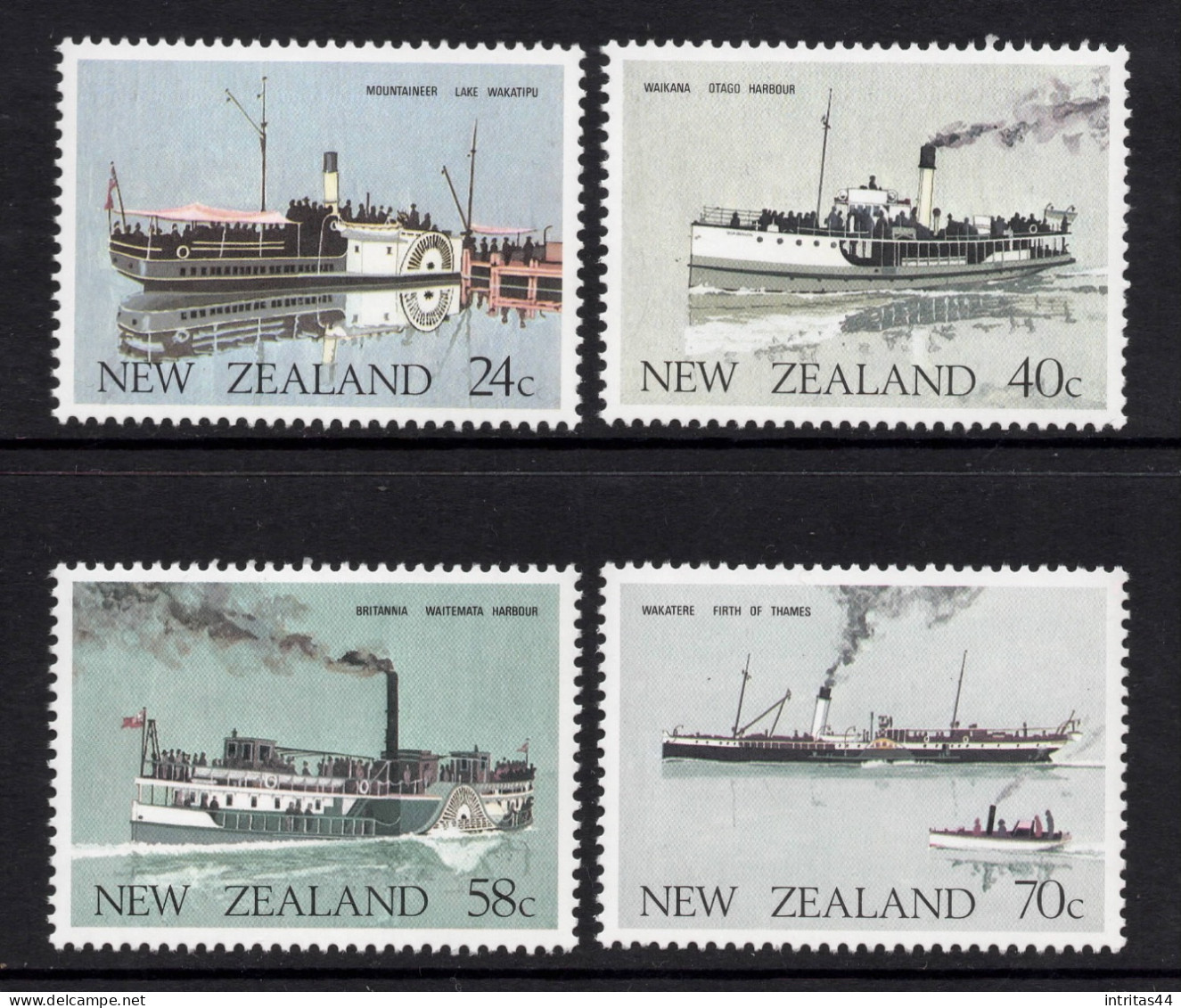 NEW ZEALAND 1984 " VINTAGE TRANSPORT " SET MNH - Unused Stamps