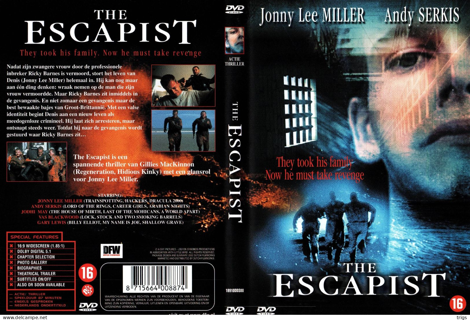 DVD - The Escapist - Policiers