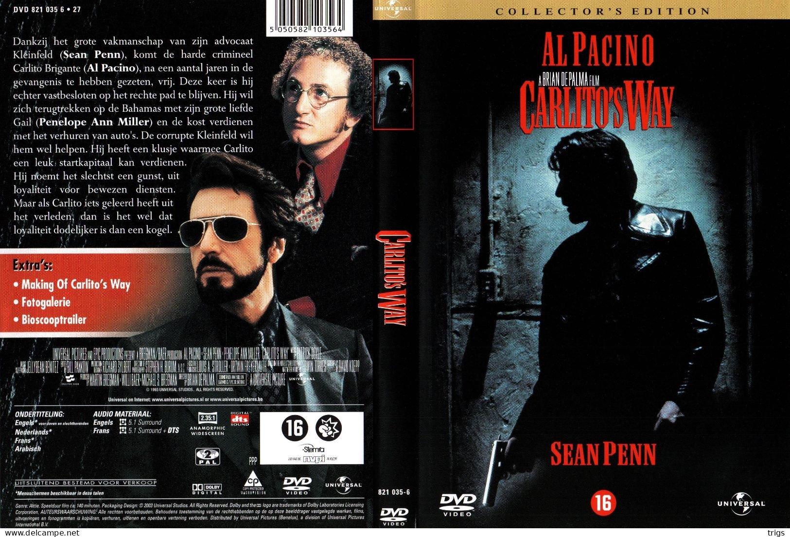 DVD - Carlito's Way - Krimis & Thriller