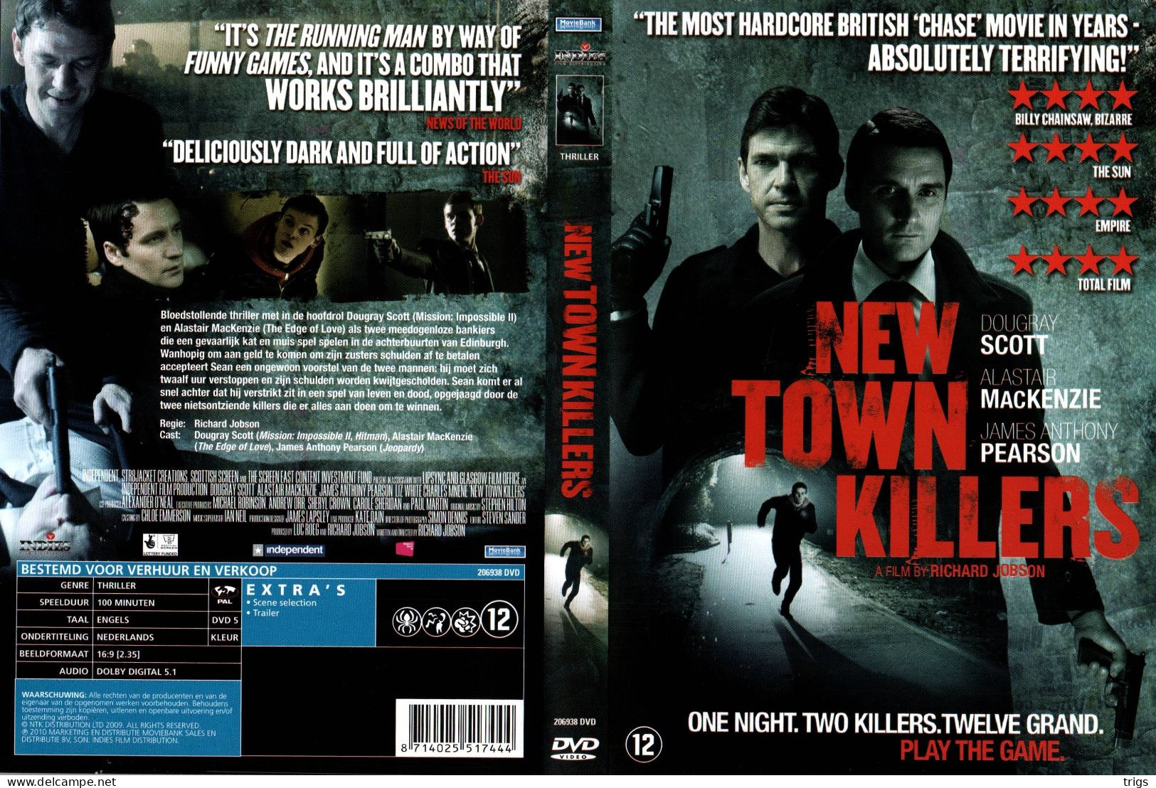 DVD - New Town Killers - Krimis & Thriller