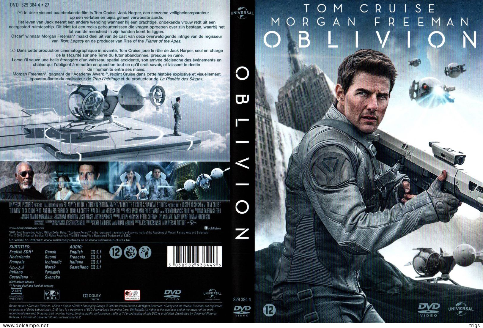 DVD - Oblivion - Ciencia Ficción Y Fantasía