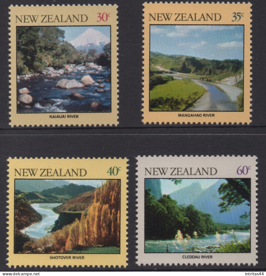 NEW ZEALAND 1981 " RIVERS " SET MNH - Nuevos