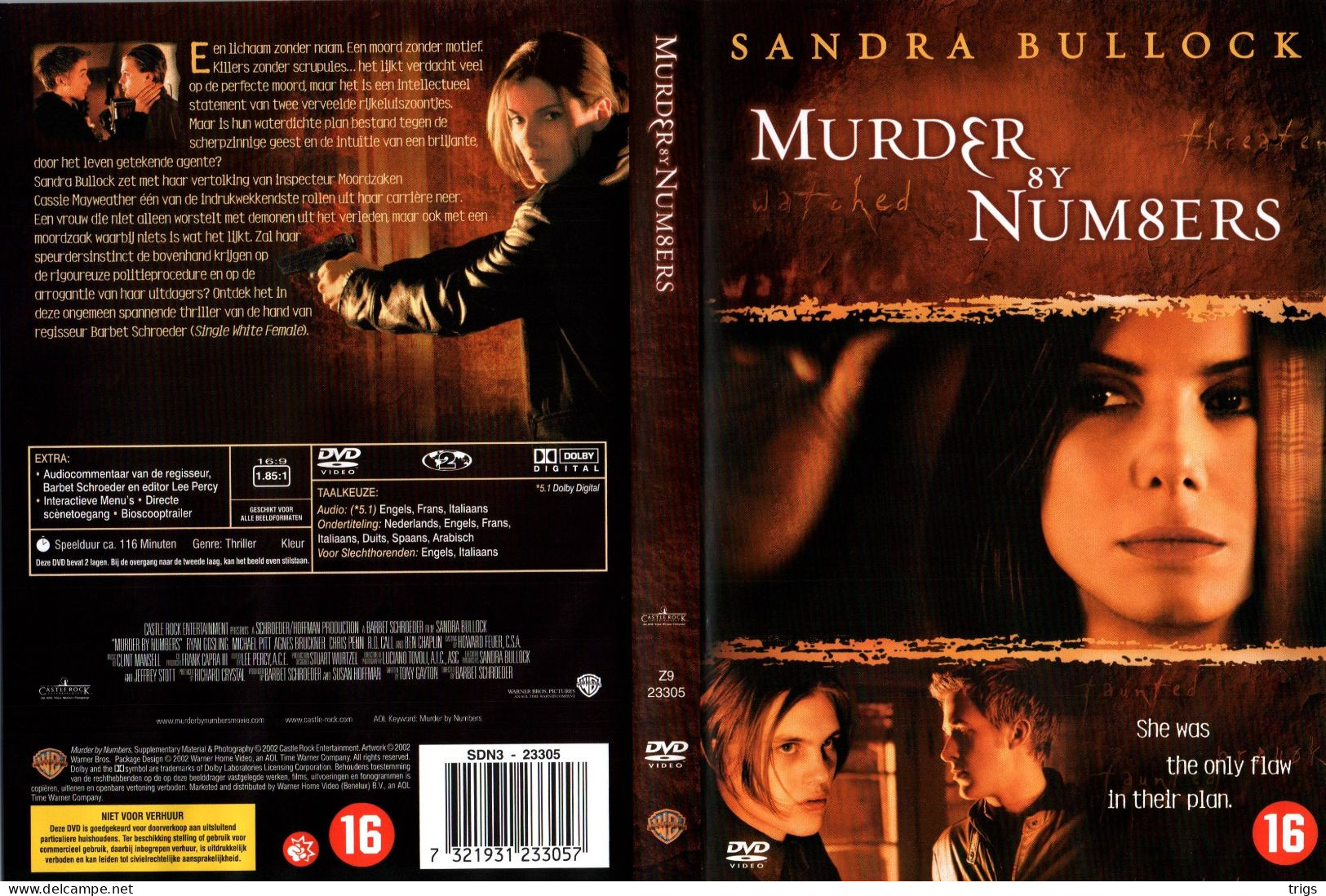 DVD - Murder 8y Num8ers - Politie & Thriller