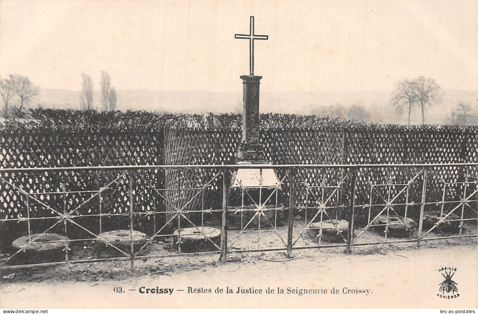78 CROISSY RESTES DE LA JUSTICE - Croissy-sur-Seine