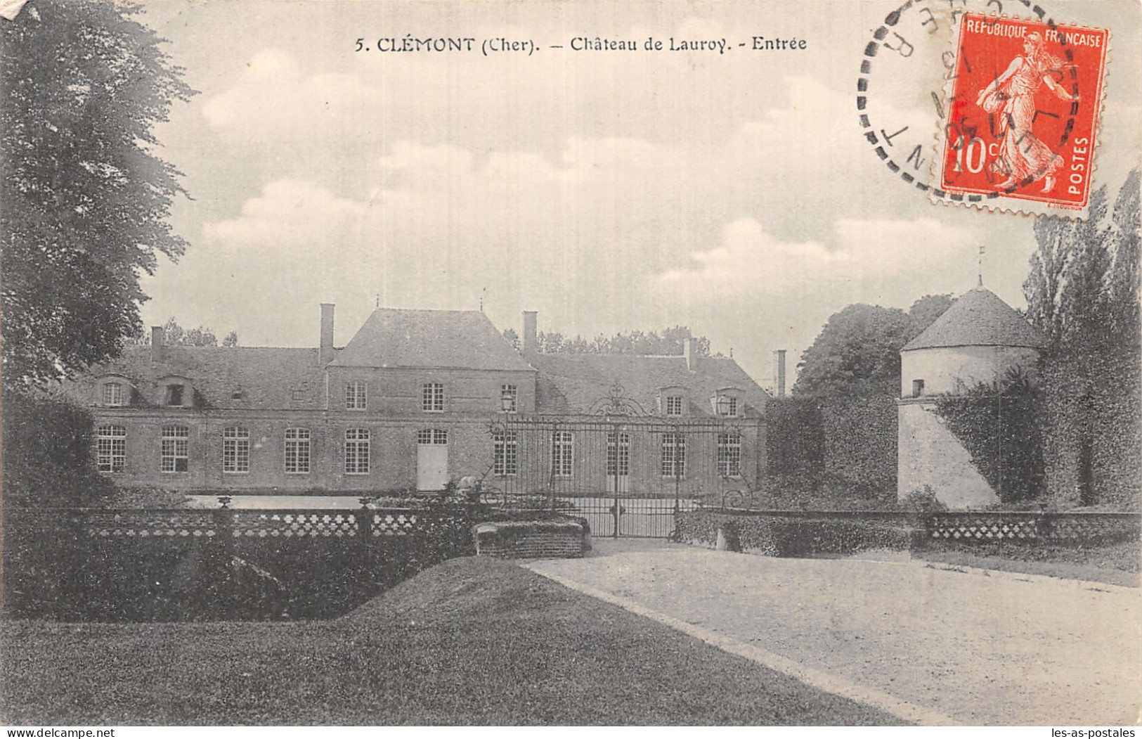 18 CLEMONT CHÂTEAU DE LAUROY - Clémont