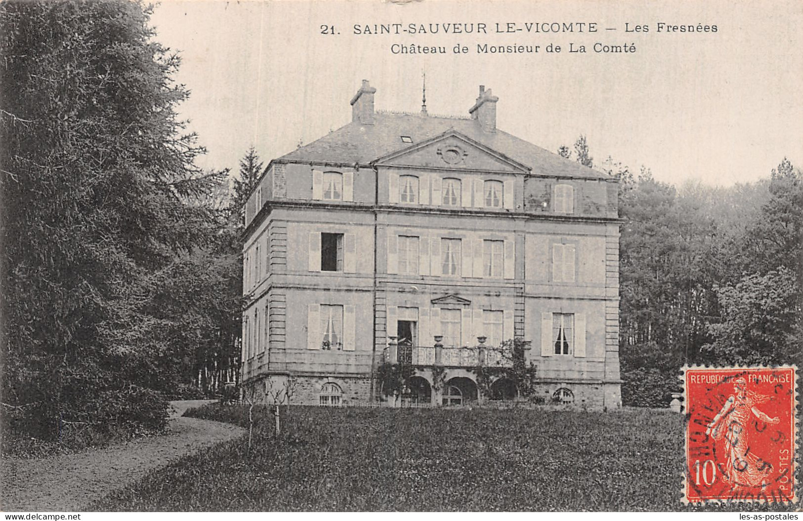 50 SAINT SAUVEUR LE VICOMTE CHÂTEAU - Saint Sauveur Le Vicomte