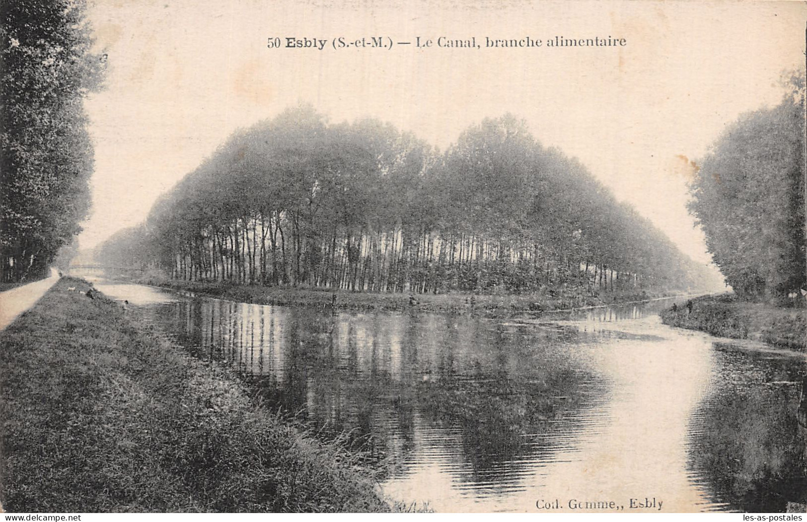 77 ESBLY LE CANAL - Esbly